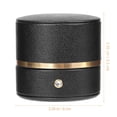 thumbnail image 2 of HINTRMENT Earring Packaging for Selling 1Pcs Round Pu Jewelry Case with Simple and Bright Look 6.5x6Cm, 2 of 8
