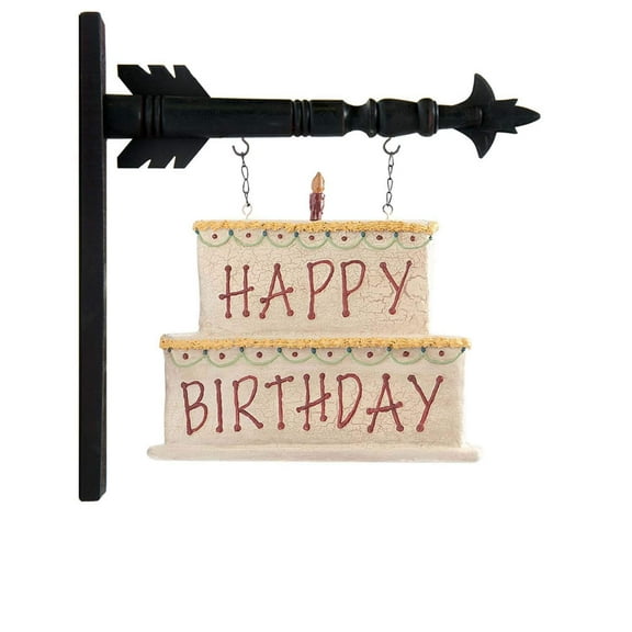 K&K Interiors Arrow Replacement Decorative Hanging Sign, White