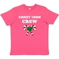 thumbnail image 3 of Inktastic Candy Cane Crew Youth T-Shirt, 3 of 5