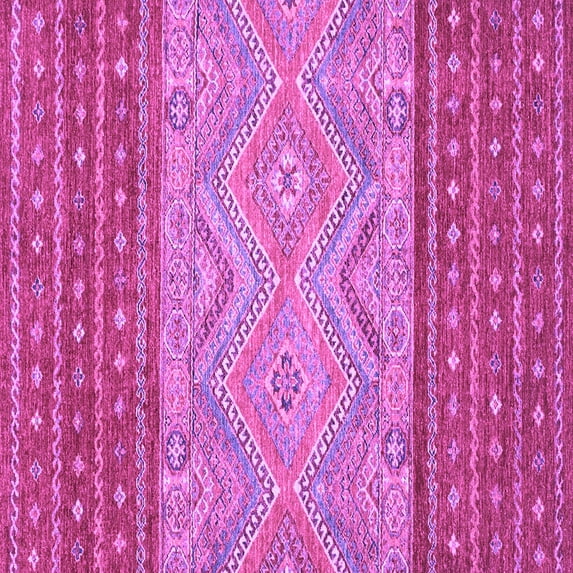 Ahgly Company Indoor Square Southwestern Purple Country Area Rugs, 5' Square
