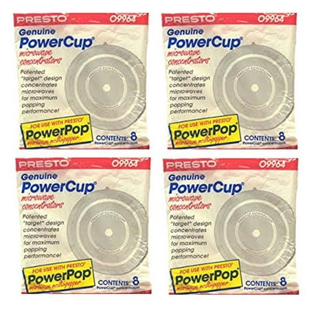 32 Genuine Powercup Power Cup Microwave Popcorn Popper Concentrator-09964, 32 Presto Genuine By (The Best Microwave Popcorn Popper)