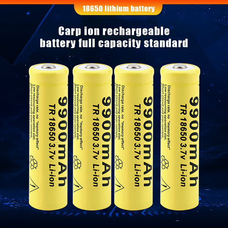 18650 3.7v Li-ion Rechargeable Battery 9900mAh
