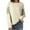 Beige, variant on Women's Crew Neck Sweatshirt Casual Pulover Sweatshirts Loose Fit Comfy Long Sleeve Shirts Women Fall Clothes