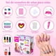 thumbnail image 2 of Kit de Uñas para Niñas, Set de Esmalte de Uñas de Regalo para niños, Esmalte de Uñas Pelable, Con Secr y Bolígrafo de Purpurina, Sec Rápido y no Tóxico, para niñas de 5 a 12 años, 2 of 3