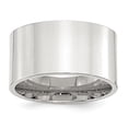 thumbnail image 3 of 925 Sterling Silver 12mm Comfort Fit Flat Band Ring Size 10, 3 of 6