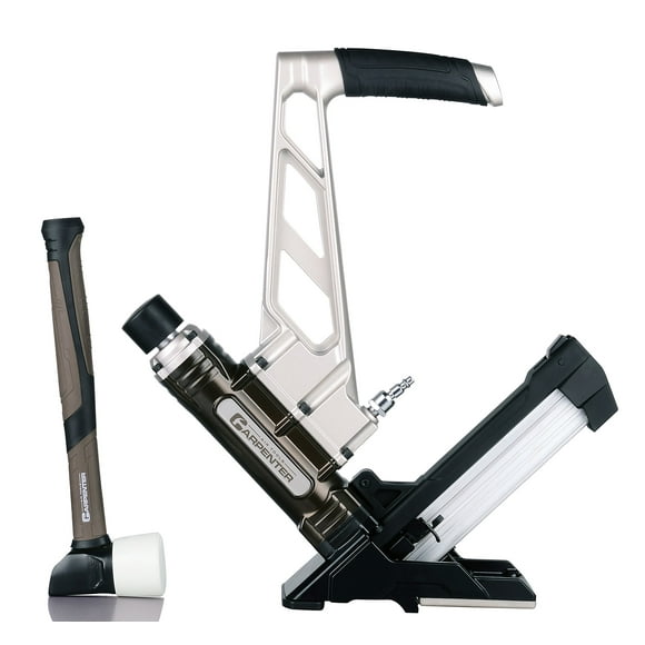 Carpenter Air Tools CFL5016 7 Year Warranty - Carpenter Pneumatic 3-In1 Flooring Nailer & Stapler