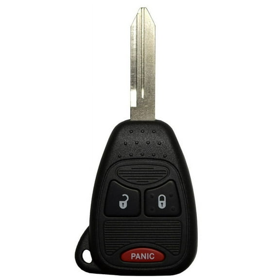 KeyStart 9977345 FOB Key Blank Self Programmable Remote Automotive ULK013 Double For Jeep Black