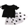 thumbnail image 3 of Ensemble Vêtements Robe Chemise+skits pour Tout-Petites Filles Bébés, 3 of 5
