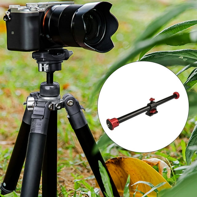 Horizontal Bar Selfie Stick Camera Tripod Pole with Multi-Angle Center Stand Extendable Cross Steeve with Locking System Studio Fixtures