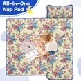 thumbnail image 4 of Pioneer Flower Floral Print Pattern Toddler Nap Mats for Kids Preschool,Sleeping Mat Bag or Kids,Toddler Sleeping Bag,Toddler Nap Mat or Daycare, 4 of 6