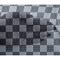 thumbnail image 4 of oneOone Viscose Chiffon Fabric Greek Key Geometric Print Fabric By The Yard 42 Inches Wide, 4 of 4