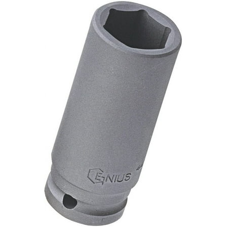 Genius Tools 467819 1/2 Dr. 19/32 Deep Impact Socket