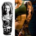 thumbnail image 3 of Kit Pegatinas Arte Figuras Tatuaje A Prueba 3D para Mujeres Y Hombres (Santa Madre Dios), 3 of 9