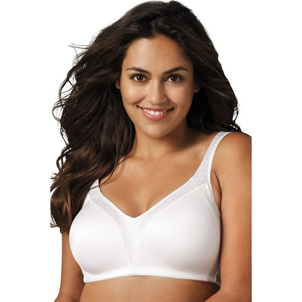 Playtex Womens 18 Hour Ultimate Back Smoother Wirefree Bra, 40C
