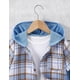 thumbnail image 3 of Conjunto de ropa Fdqin para niños, talla 13-14 años, manga corta, azul, 3 of 7