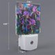 thumbnail image 2 of Balery Starry Night Iris Field Luz Nocturna LED con Sensor Automático, Enchufe con Sensor Crepuscular, Luz Suave de 0.5W para Dormitorio, Pasillo, Baño-UK, 2 of 7