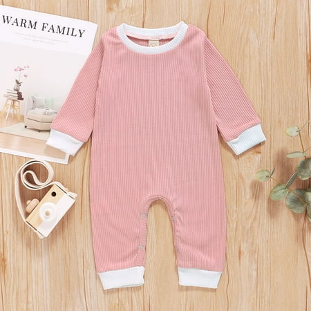

Simplmasygenix Children s Day Baby Romper Clearance Infant Baby Boys Girls Solid Ruffles Romper Jumpsuit Clothes