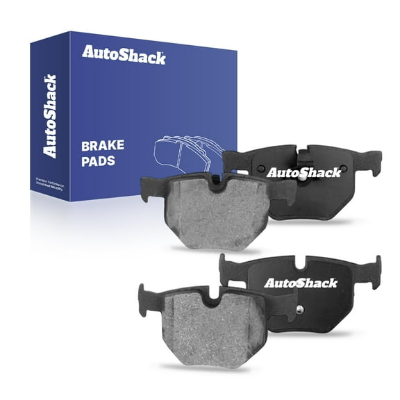 AutoShack Rear Ceramic Brake Pad Set | Replacement for 2014-2018 BMW X5 2015-2019 BMW X6 2006-2008 BMW Z4 | 4-PC