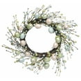 thumbnail image 2 of Transpac 24" Pastel Easter Egg Wreath, 2 of 2