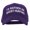 Purple, variant on I'd Rather Be Ghost Hunting Heat Transfer 5 Panel Cotton Jersey Knit Cap - Navy OSFM