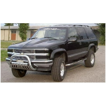 Chevrolet Tahoe Fender Trim - Bushwacker 97-99 Chevy Tahoe Extend-A-Fender Style Flares 4pc 4-Door Only - Black