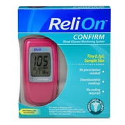 ReliOn Confirm Blood Glucose Meter, Pink - Walmart.com - Walmart.com