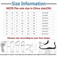 thumbnail image 4 of ibiyuan Wedge Flip Flops for Women Thong Sandals for Women Wide Non- Tpr Sole Memory Foam Slippers for Women Quick Dry Orthofeet Shoes for Women for Summer Beach Walking, 4 of 9