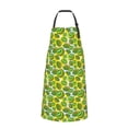 thumbnail image 2 of Bingfone Watercolor Kiwi Fruits Summer Apron Gifts For Men, Women Professional Grade Chef Apron for Kitchen,BBQ & Grill, 2 of 8