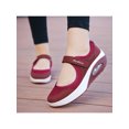 thumbnail image 5 of SIMANLAN Women's Breathable Casual Air Cushion Slip-on Shoes Arch Support Breathable Walking Sneakers, 5 of 7