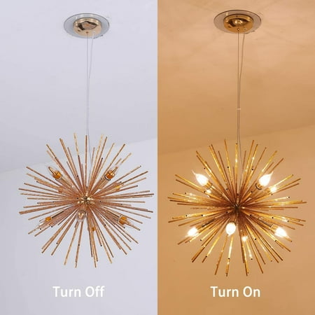 Firework Chandeliers With 8 Lights Modern Rose Gold Pendant Lighting Stanless Steel Ceiling Light Fixtures Wrought Aluminum Lamp For Bedroom Living Room Dia19 6 Inch Canada - Rose Gold Ceiling Light Fixture Firework Chandeliers With 8 Lights Modern Rose Gold Pendant Lighting Stanless Steel Ceiling Light Fixtures Wrought Aluminum Lamp For Bedroom Living Room Dia19 6 Inch Canada - Rose Gold Ceiling Light Fixture