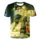 thumbnail image 2 of Verano clásico totoro Anime camiseta con estampado hombres moda Casual Kawaii dibujos animados gráfico camisetas interesante harajuku T-shirt8T Gao Jinjia LED, 2 of 2