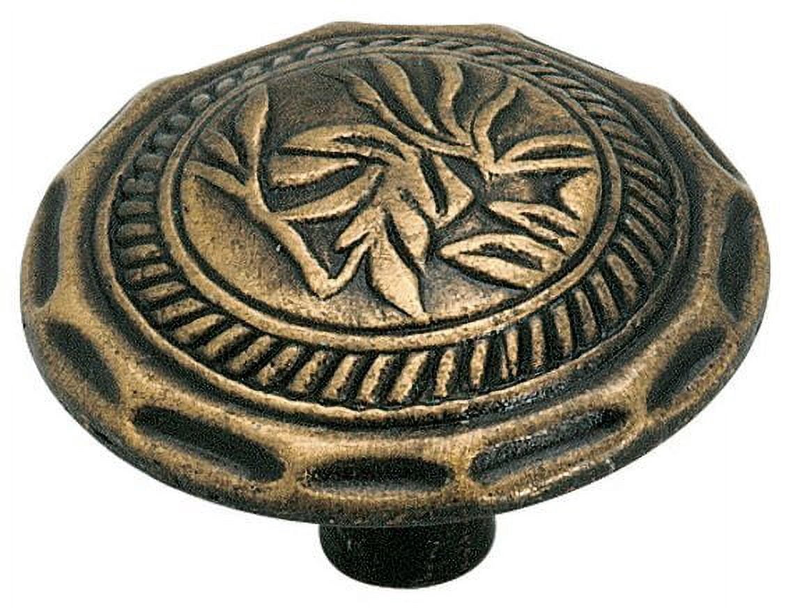 Amerock 1355AB-XCP500 Traditional Large Head Mushroom Kitchen Cabinet Knob 1-3/8" Diameter  - pack of 500