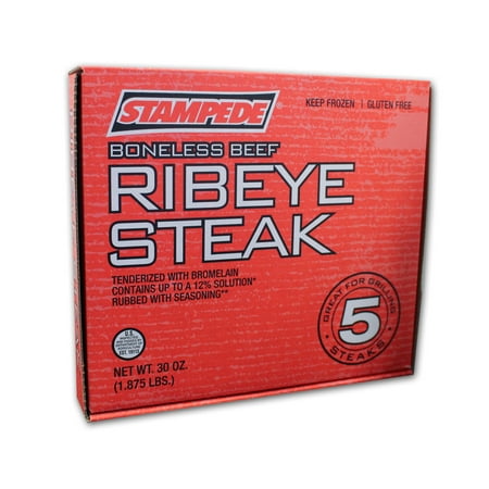 Stampede Boneless Beef Ribeye Steak, 1.875 lbs