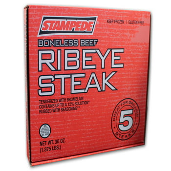 Stampede less Beef Ribeye Steak, 1.875 lbs