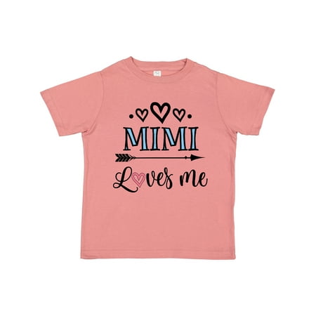 

Inktastic Mimi Grandma Loves Me Gift Toddler Toddler Girl T-Shirt