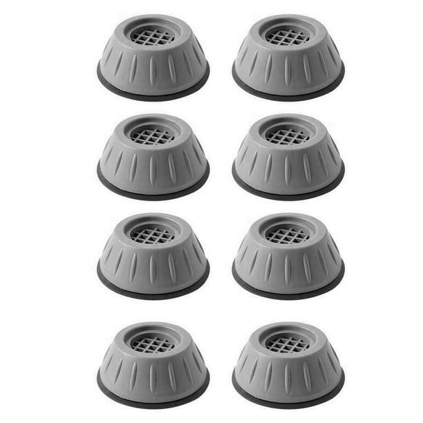 8 Almohadillas Antivibraciones Para Lavadora Almohadilla De Goma Para Pies, A Prueba De Hum Tomshoo 8 piezas