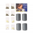 thumbnail image 4 of Peluquería automática para gatos, paquete de 4 rascadores de esquina de pared, peines de masaje de aseo suave para gatos de pelo corto y largo, juguete para gatos de interior y gatitos, 4 of 5