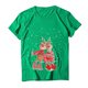 thumbnail image 1 of Mujeres Hombres O-cuello de manga corta Feliz Navidad Imprimir Familia Tops Camiseta Blusa Fridja gope741, 1 of 2