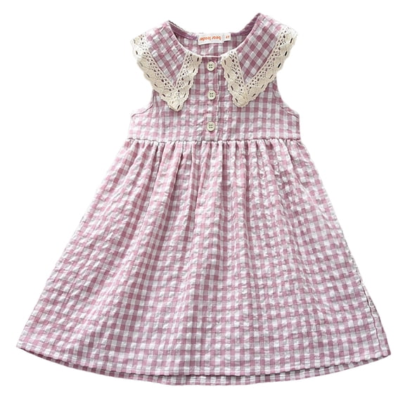 Girls Dresses Girls Flutter Sleeve Floral Dresses Girl Long Spring Dress Kids Smocked Flare Summer Dress,Red