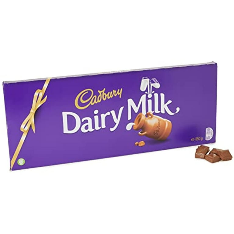 Cadbury Dairy Milk Chocolate Bar, 850 G - Walmart.com 