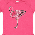 thumbnail image 4 of Inktastic Pink Flamingo Boys or Girls Baby Bodysuit, 4 of 5