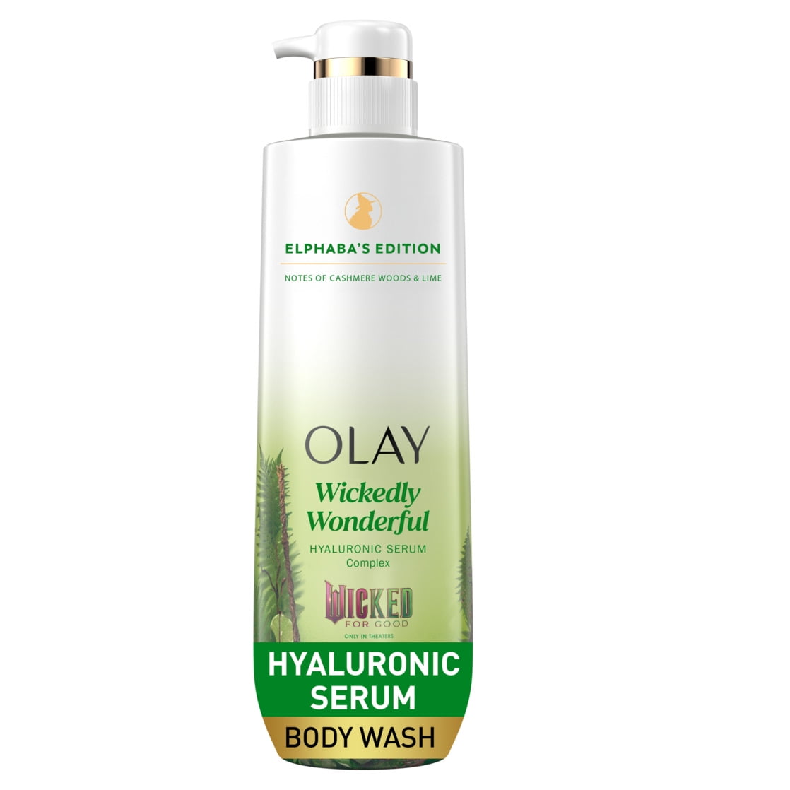 Olay Limited Edition Serum Body Wash, Wickedly Wonderful, 20 fl oz, Elphaba's Edition Hydrating Body Wash