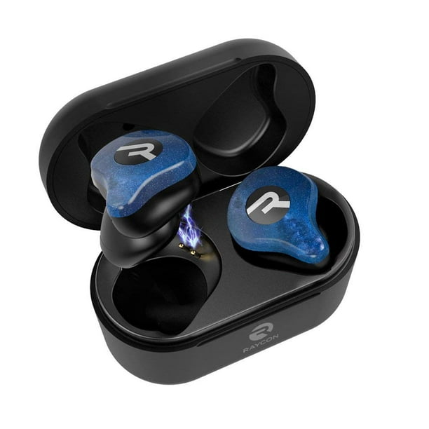 Raycon True Wireless Earbuds Gel Tips & Charging Case (Galaxy Blue