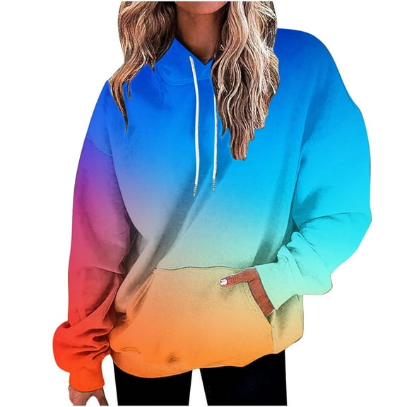 Neewe Womens Oversized Hoodies Fleece Sweatshirts Fall Fashion 2025 Pullover Sweaters Winter Clothes