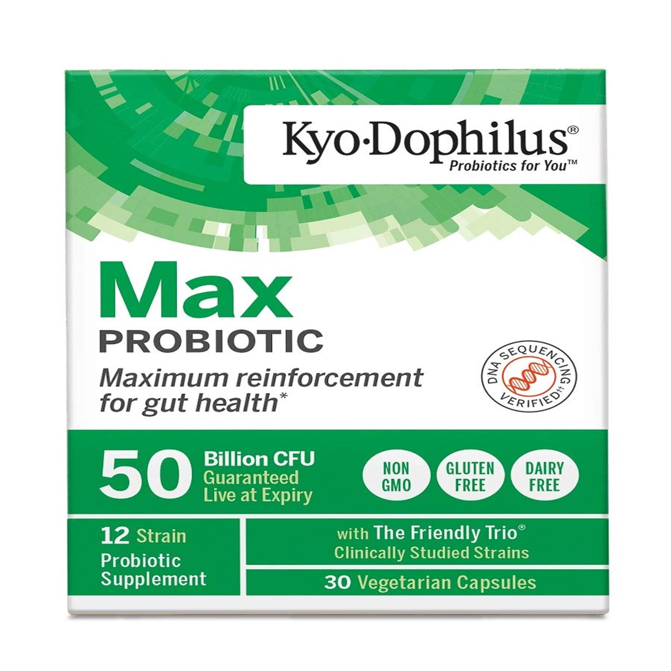 Max Probiotic, Maximum reinforcement for gut health*, 30 capsules
