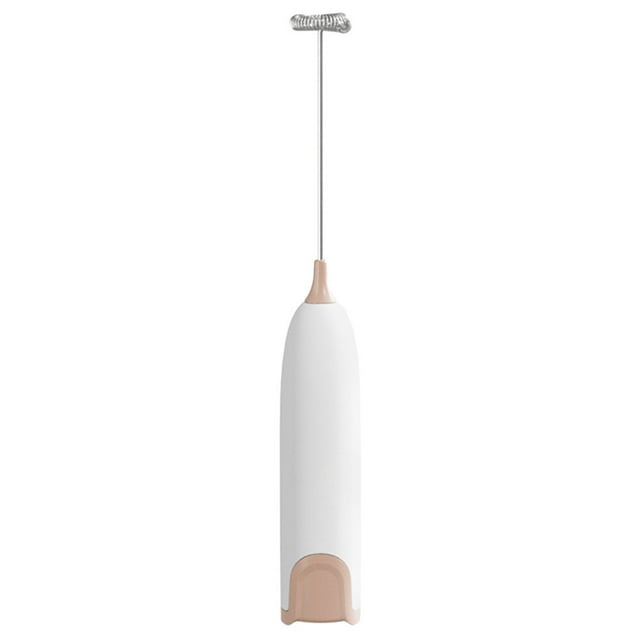 Espumador de leche eléctrico, fabricante de espuma de mano, batidor automático de leche y café, herramienta mezcladora de huevos eléctrica
