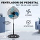 thumbnail image 2 of Ventilador Pedestal Piso y Pared 3en1 Kimhi Con 3 Aspas 18 Pulgadas De 3 Velocidades Para Hogar Oficina Escuela Rotación 180° Multiposicion Oscilatorio, 2 of 7