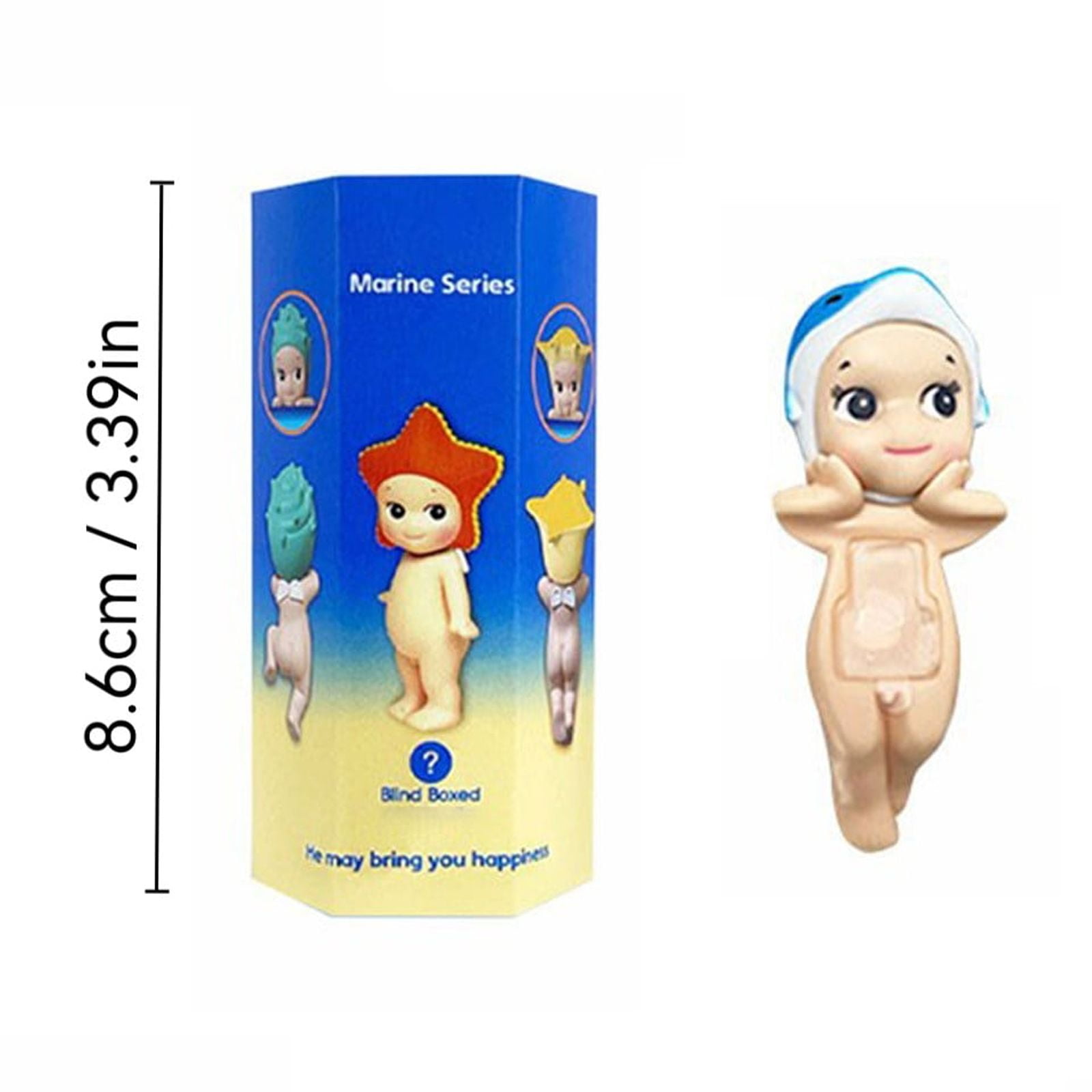 Sonny Angel Set of 12 Marine Series Collectible Mini Figures Cute