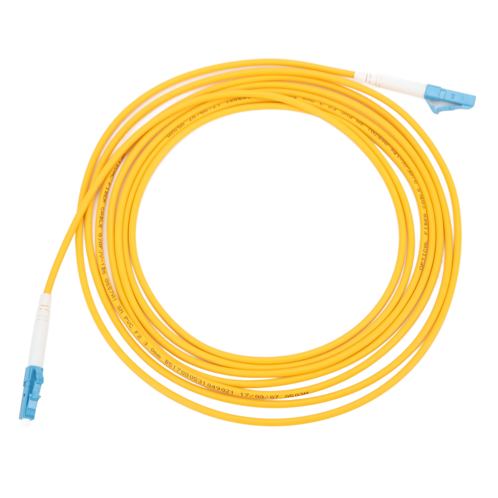 Cable de fibra óptica - Cable amarillo ethernet - Prendeluz