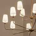 thumbnail image 2 of 52518BNB Kichler Lighting Pallas - 12 Light Chandelier In Traditional Style-23 Inches Tall and 42.75 Inches Wide-Brushed Natural Brass Finish, 2 of 9